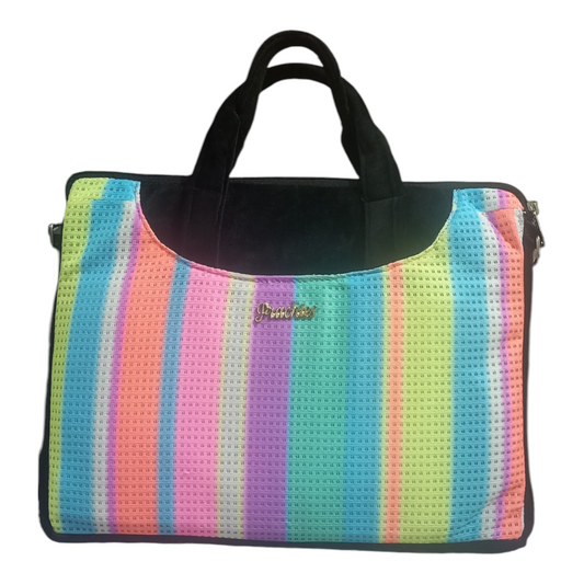 Multicolor Office Laptop Bag for Women