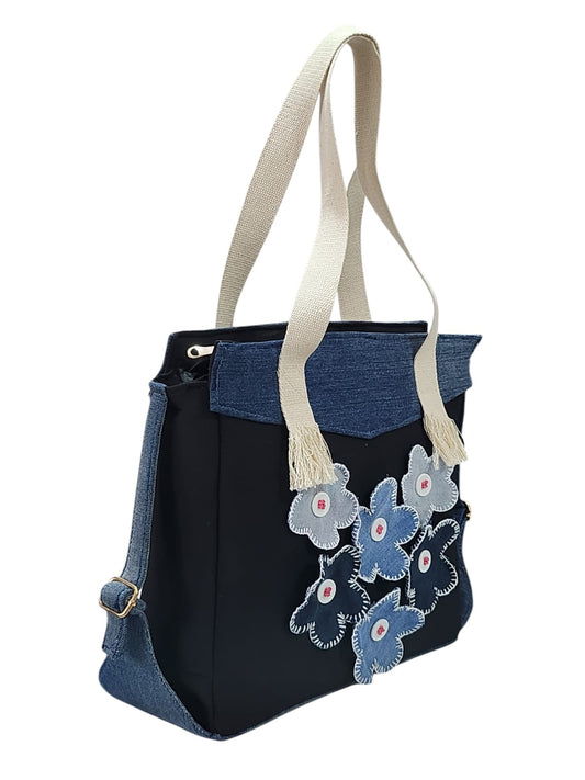 Blue Petal Jeans Elegance Executive Tote