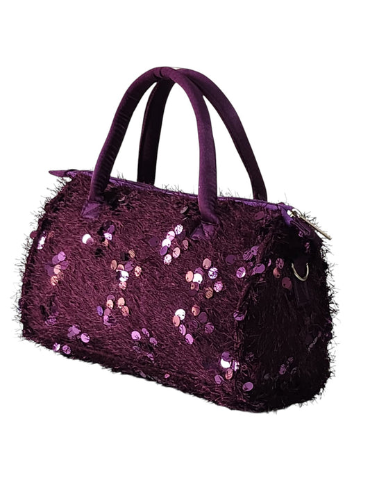 Luminous Lavender Sling Handbag