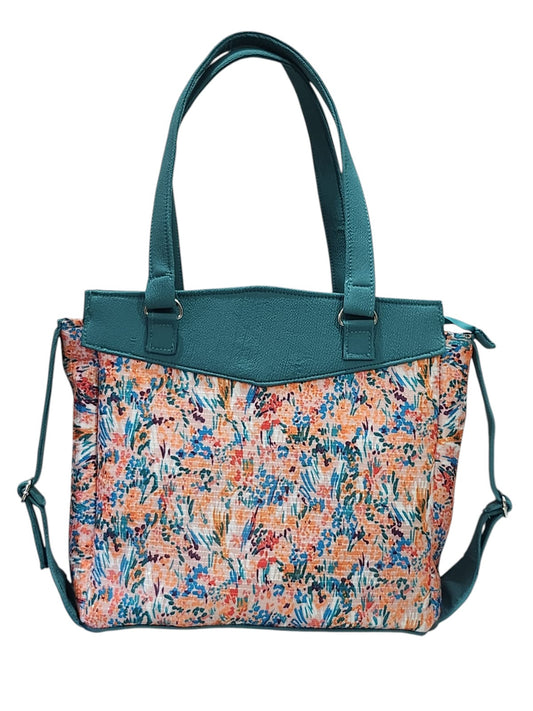 Azure Petal Blue Executive Tote