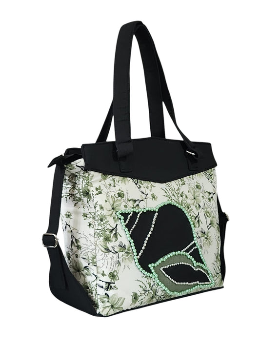 Shell in Green Executive Tote