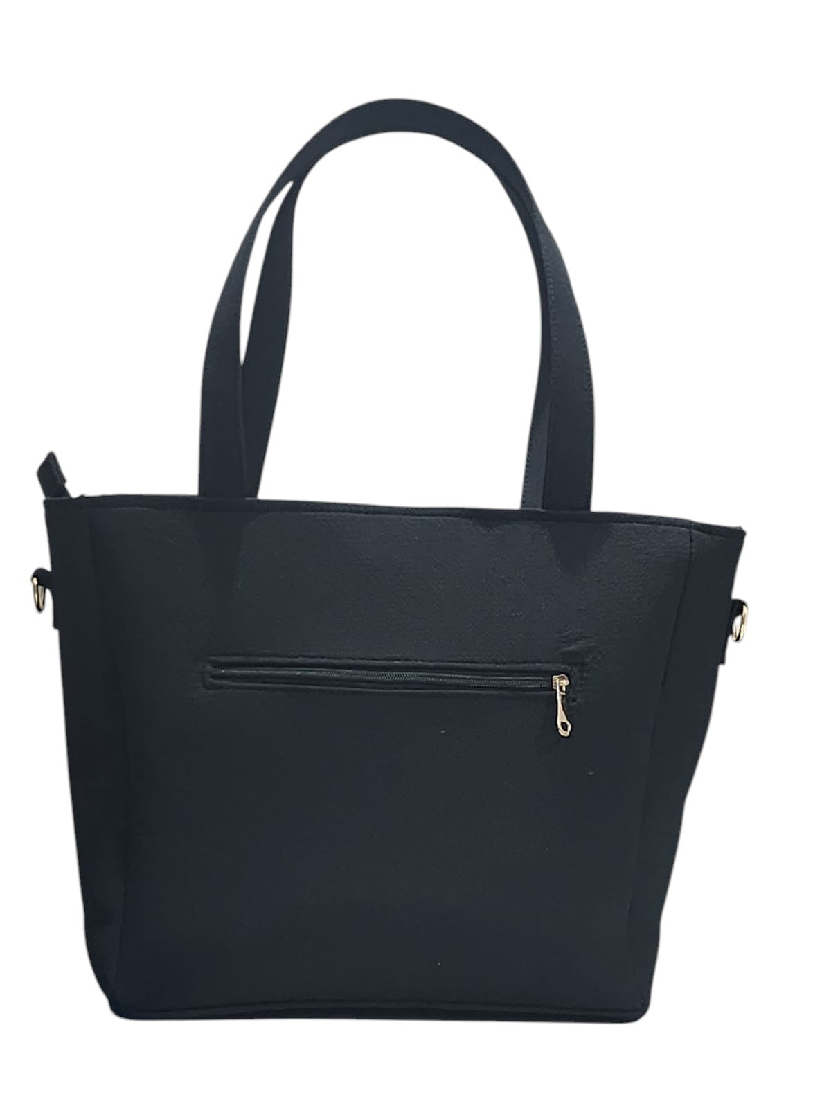 Blue Petal & Charcoal Bag