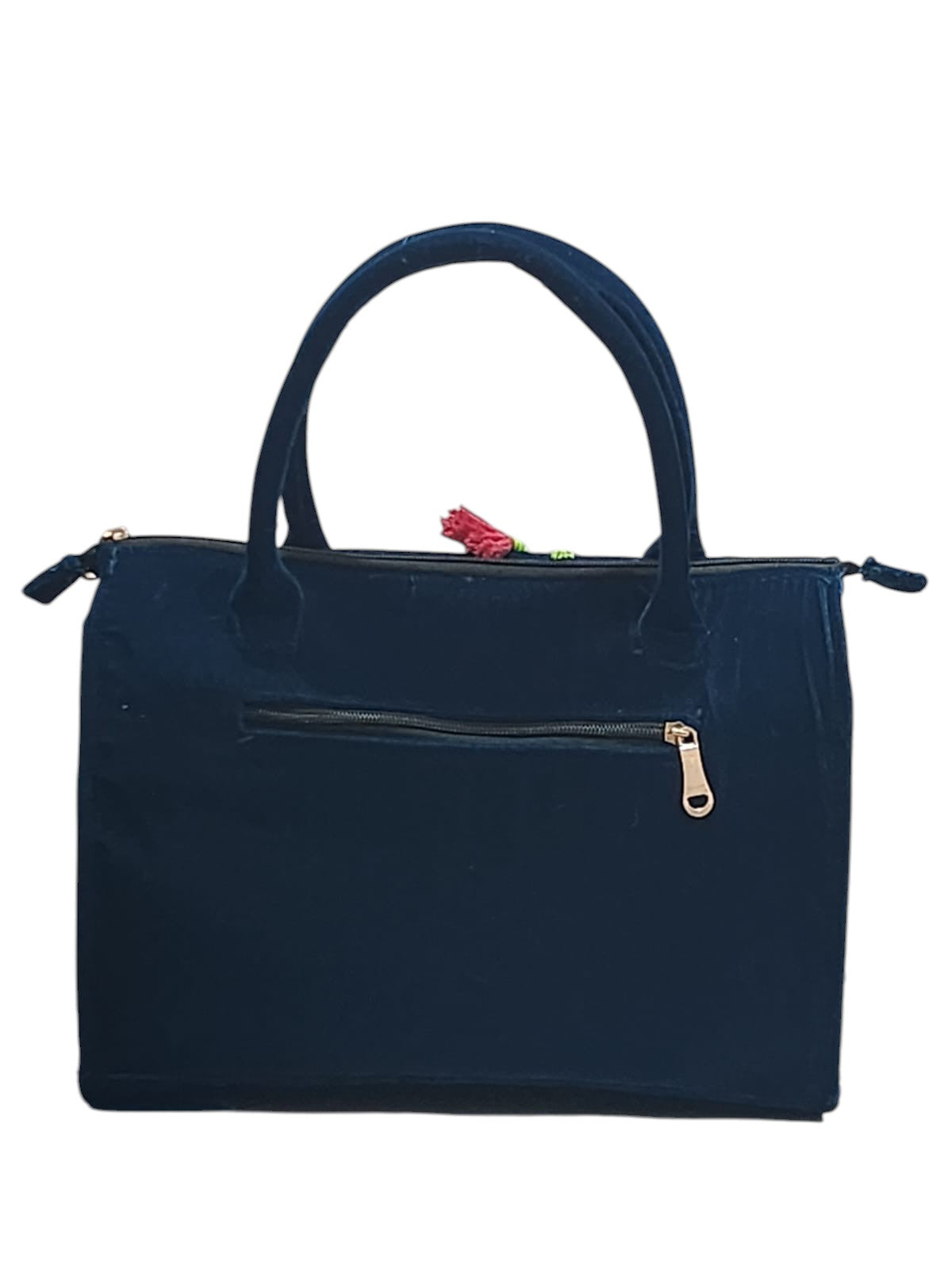 Floral Ring Blue Duffle