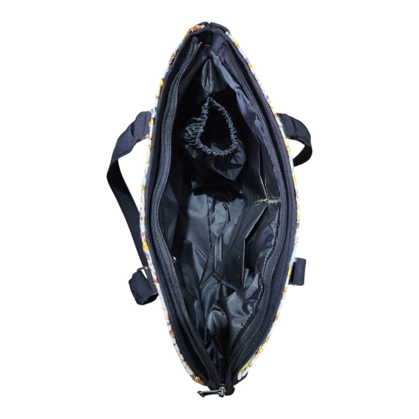 Geometry Theme Mesh Pattern Tote Handbag