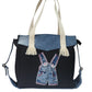 Classic Denim Utility Executive Tote