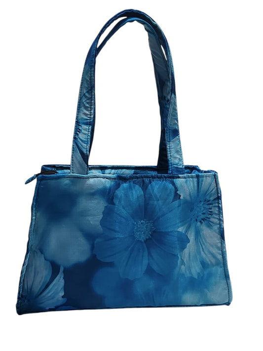 Blue Petal Tote