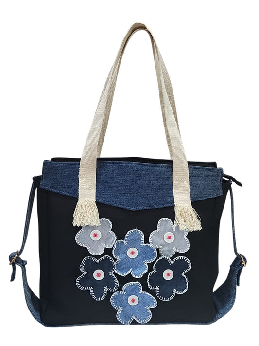 Blue Petal Jeans Elegance Executive Tote