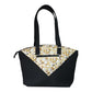 Geometry Theme Mesh Pattern Tote Handbag