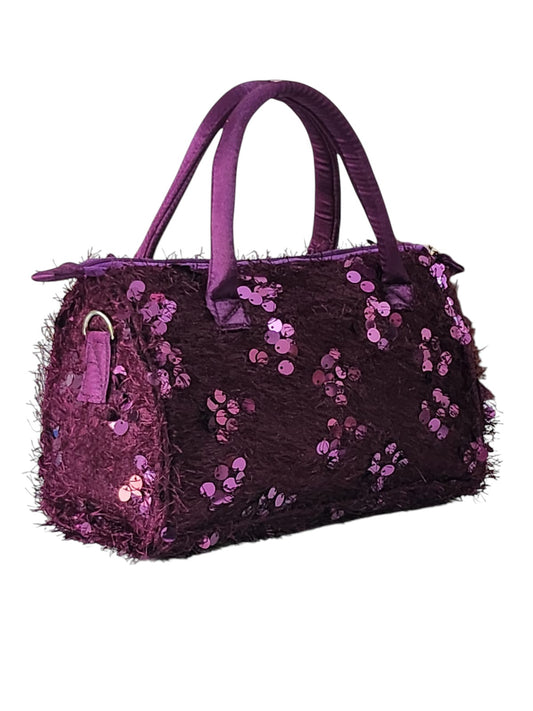 Luminous Lavender Sling Handbag