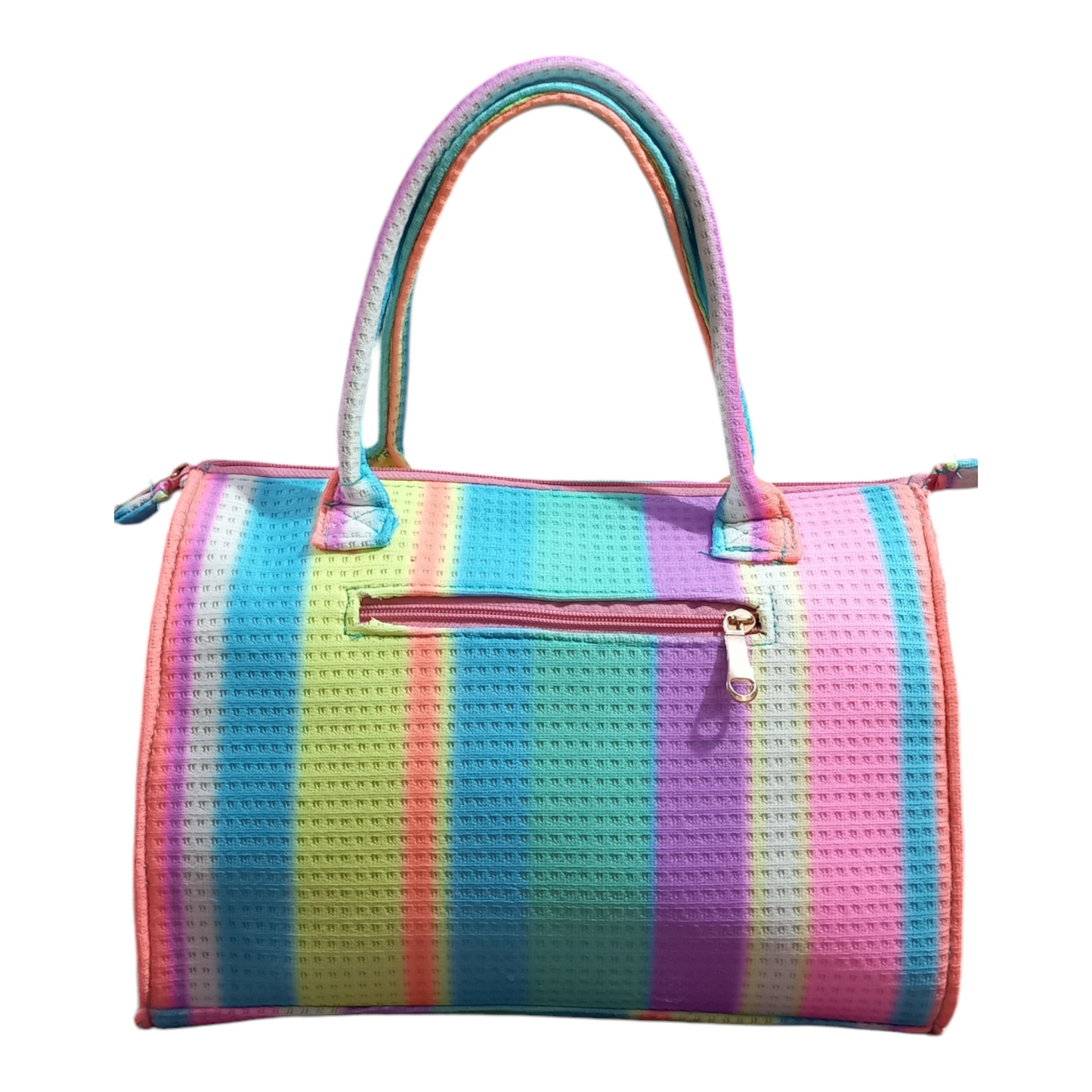 Rainbow Duffle Handbags