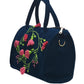 Floral Ring Blue Duffle