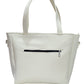 Blue Petal White Bag
