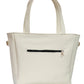 Red Floral White Bag