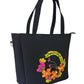 Blossom & Charcoal Bag