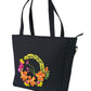 Blossom & Charcoal Bag