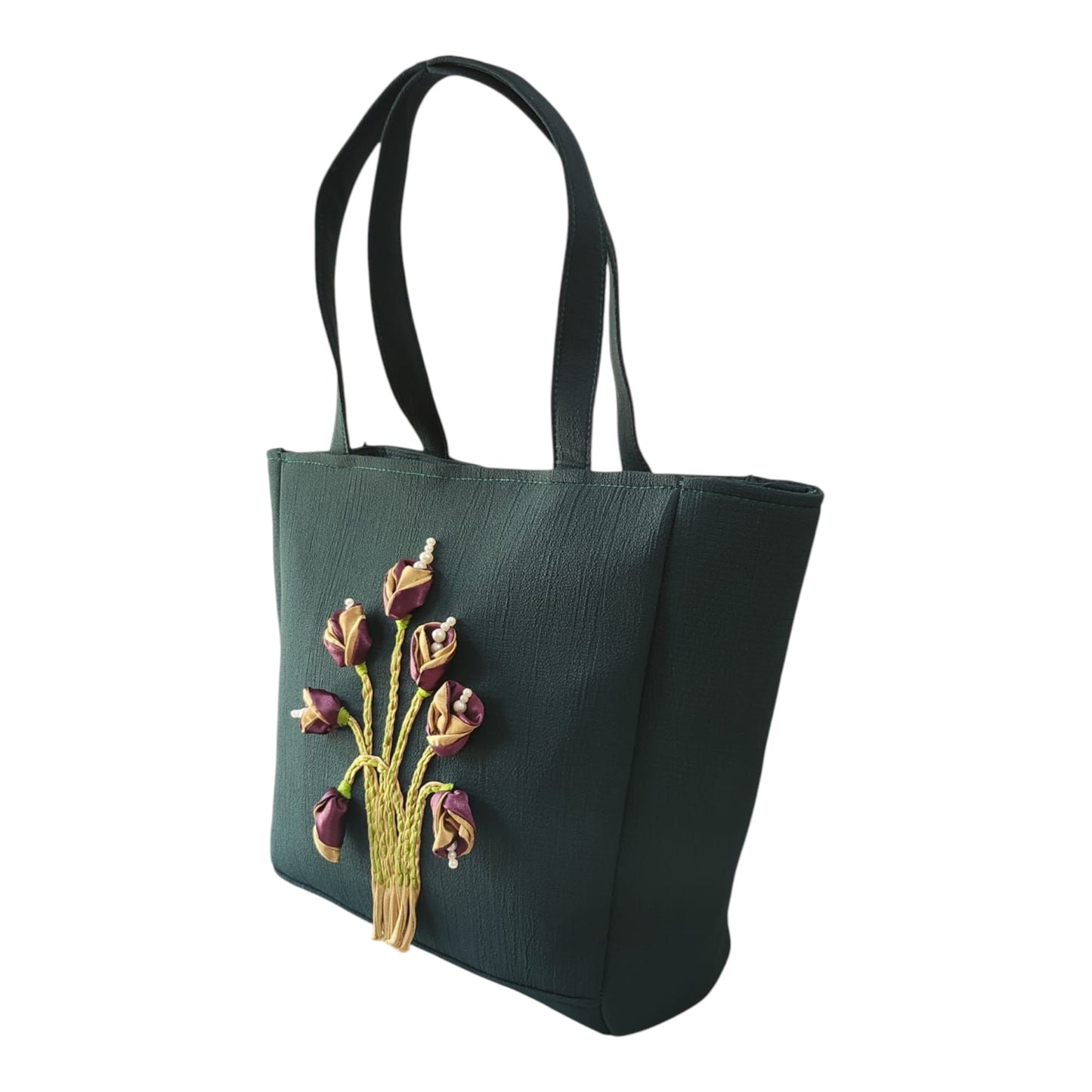 Floral Harmony Tote