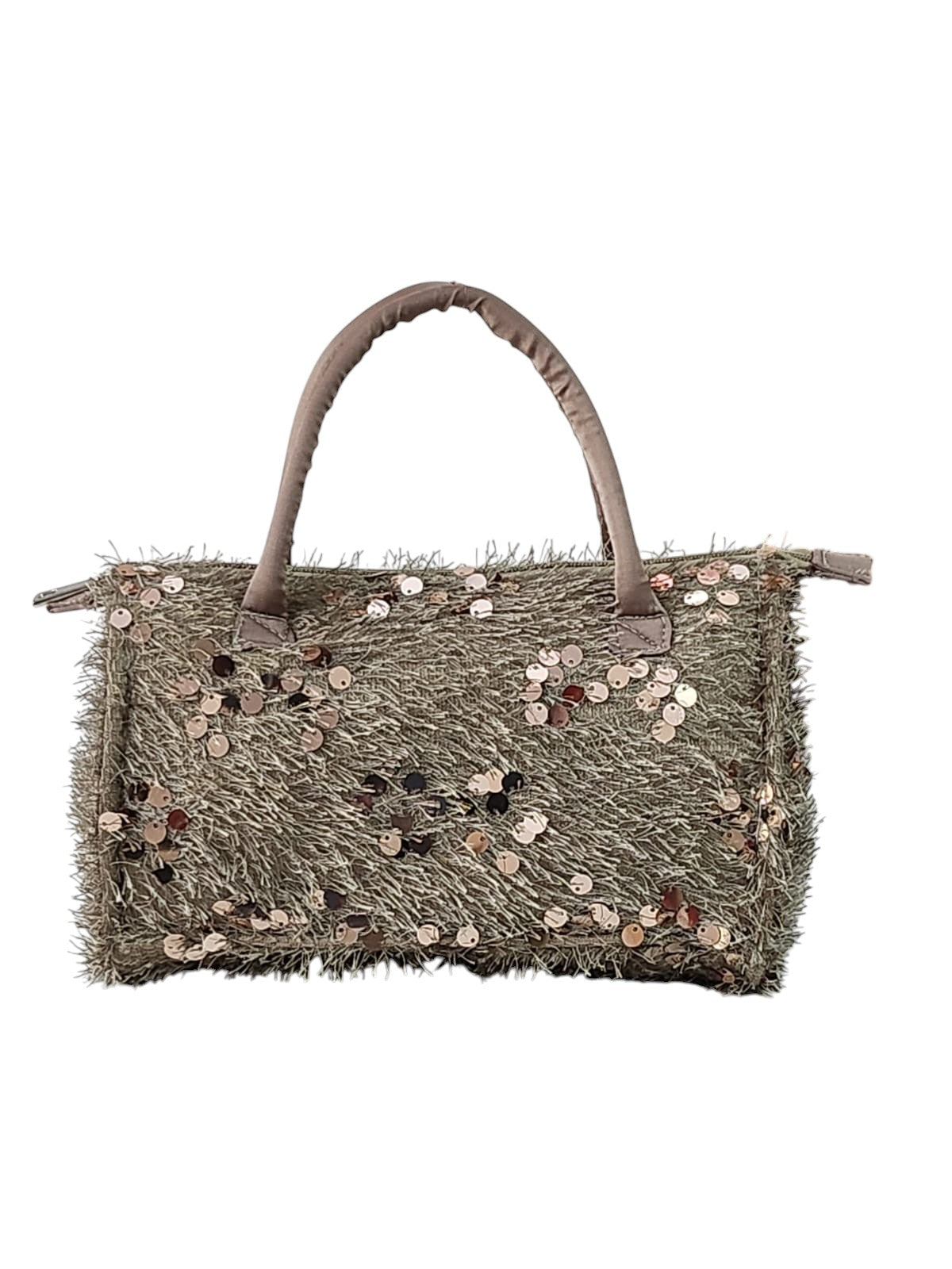 Luminous Golden Sling Handbag