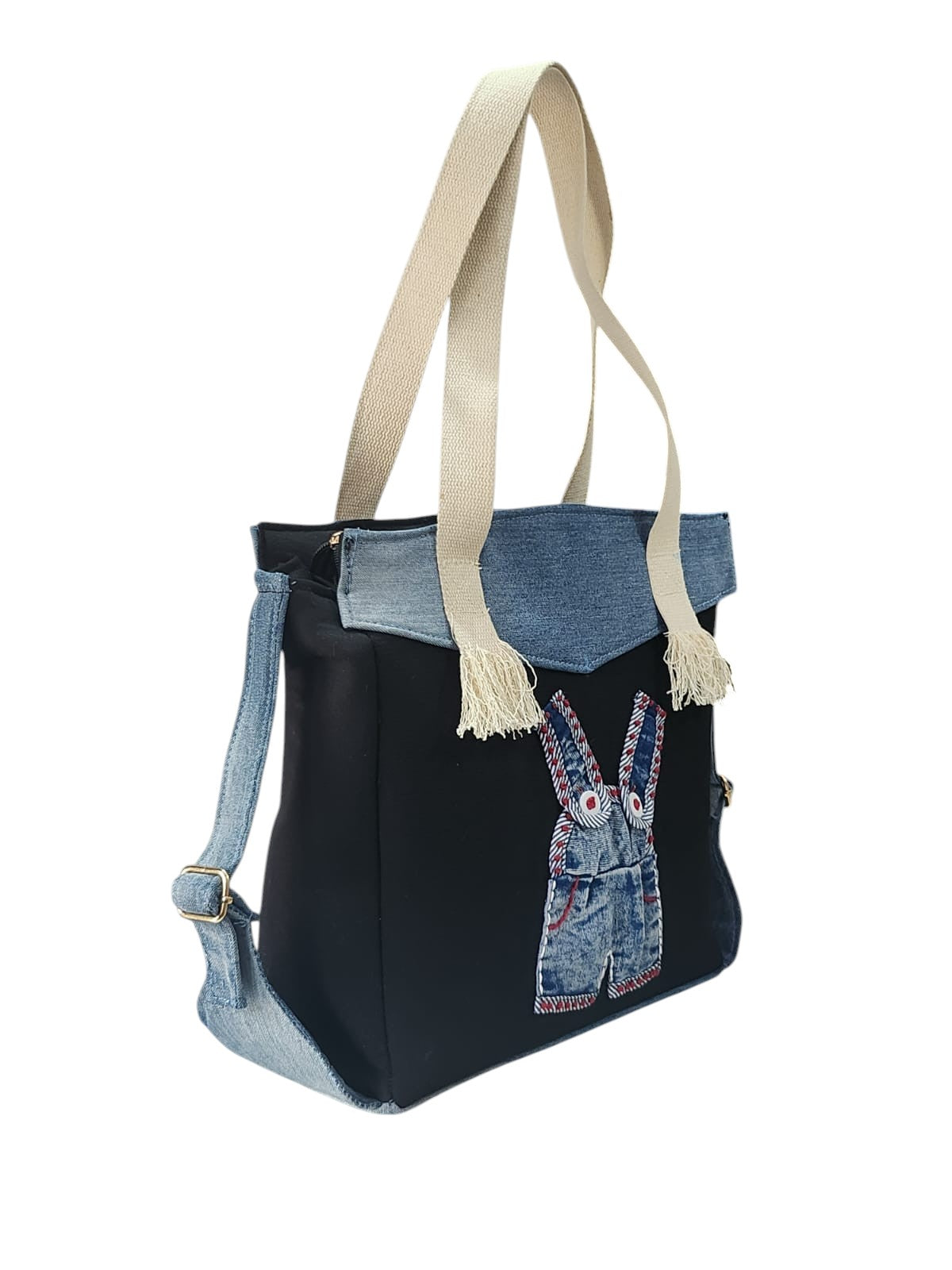 Classic Denim Utility Executive Tote
