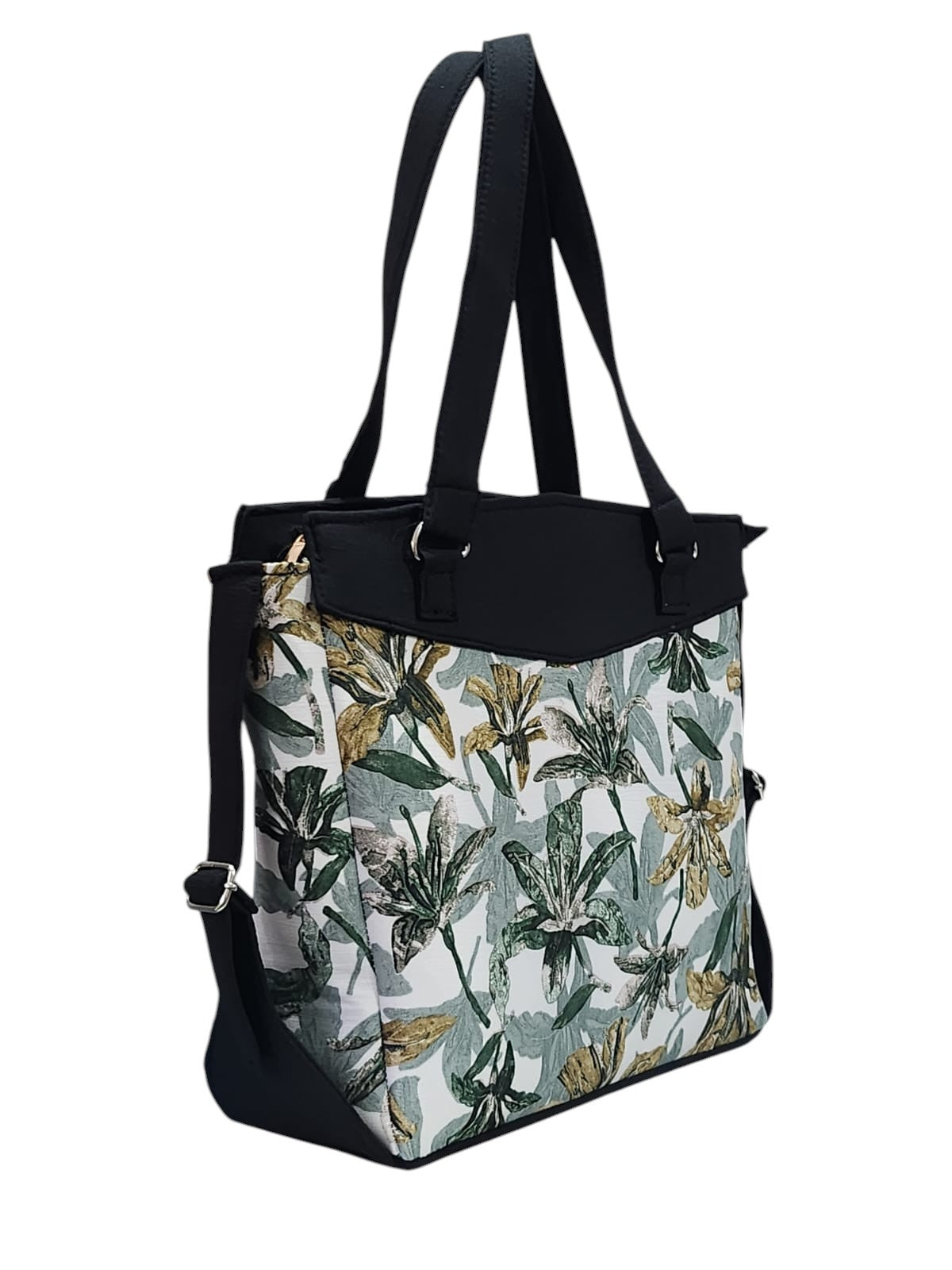 Blossom Breeze Black Executive Tote