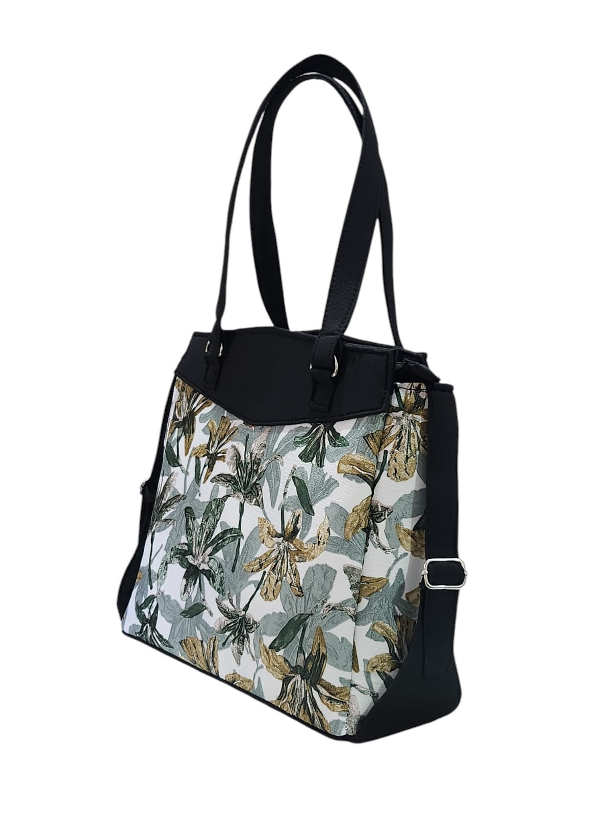 Blossom Breeze Black Executive Tote