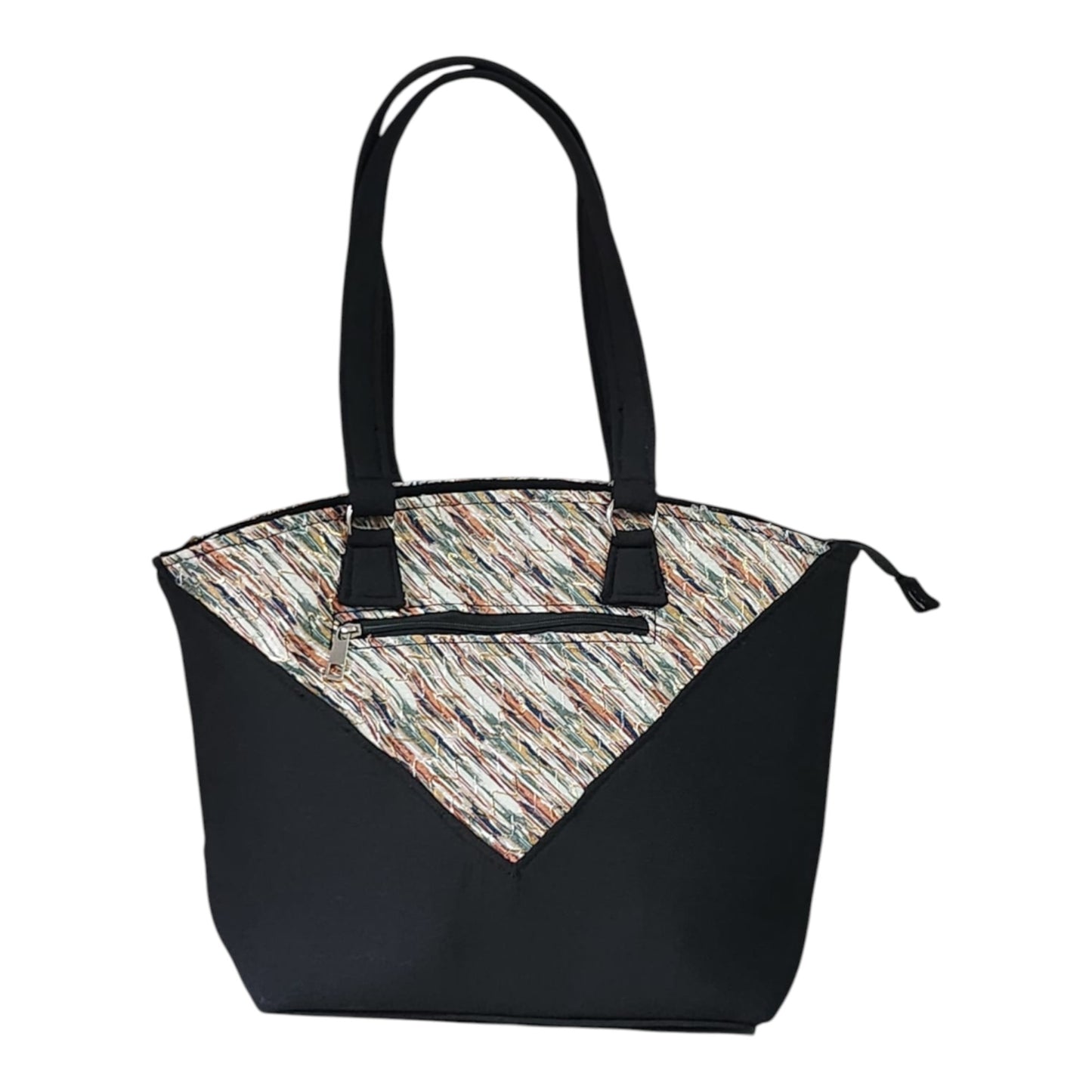 Geometry Theme Lining Texture Handbag