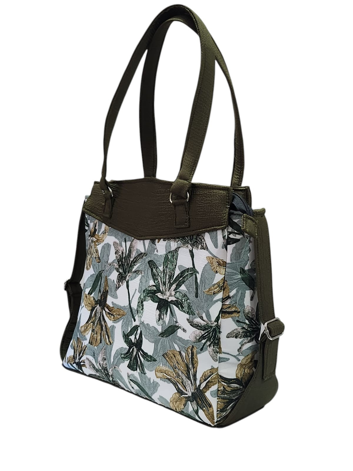 Blossom Breeze Green Executive Tote
