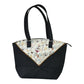Geometry Theme Mesh Pattern Tote Handbag