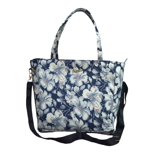 Laptop Floral Printed Canvas Handbags