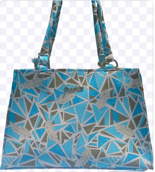 Multicolor Patterned Handbags